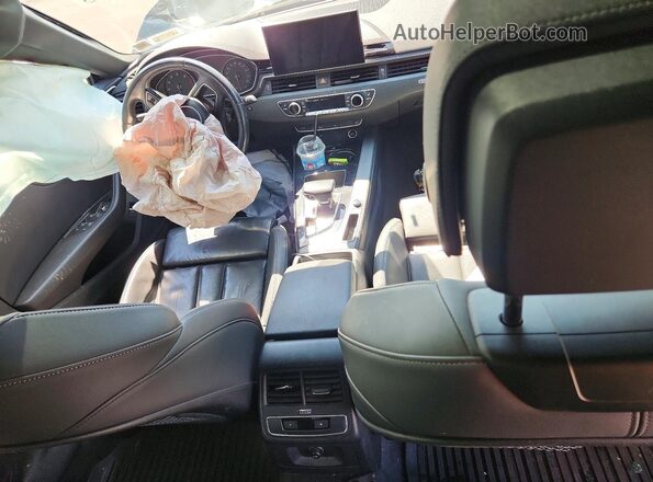 WAUDACF50MA040191 2021 AUDI A5 Black Առջևի վահանակի տեսք