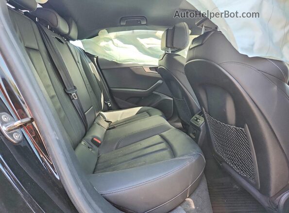 WAUDACF50MA040191 2021 AUDI A5 Black Հետևի նստատեղերի տեսք