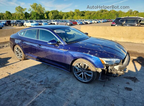 WAUDACF51RA117514 2024 AUDI A5 Blue Przód prawy