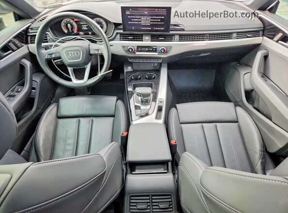 WAUDACF52RA091232 2024 AUDI A5 Black Vista del salpicadero