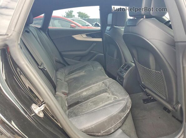 WAUDACF52SA007710 2025 AUDI A5 Black Հետևի նստատեղերի տեսք