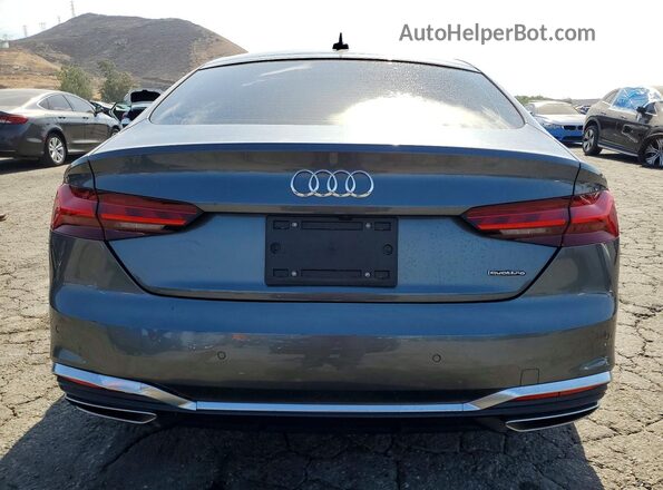 WAUDACF54PA008820 2023 AUDI A5 Charcoal Rear view