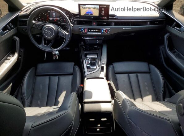 WAUDACF54PA008820 2023 AUDI A5 Charcoal Dashboard view