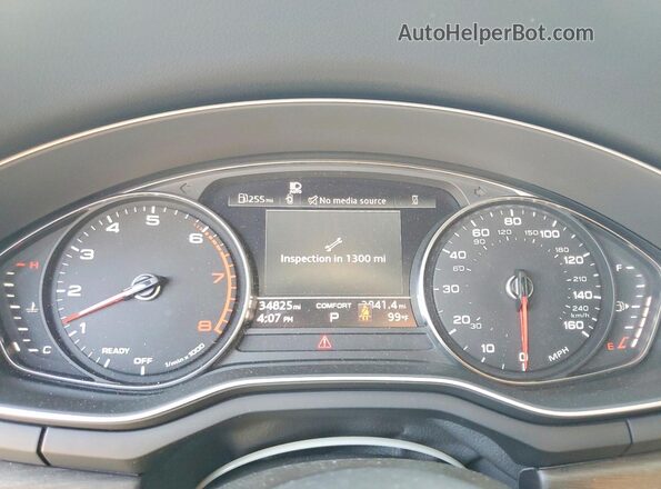 WAUDACF54PA008820 2023 AUDI A5 Charcoal Instrument cluster view