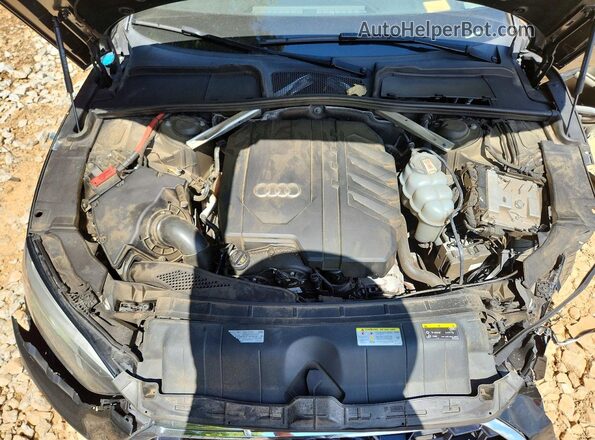 WAUDACF55MA044723 2021 AUDI A5 Black Widok wnętrza z tyłu