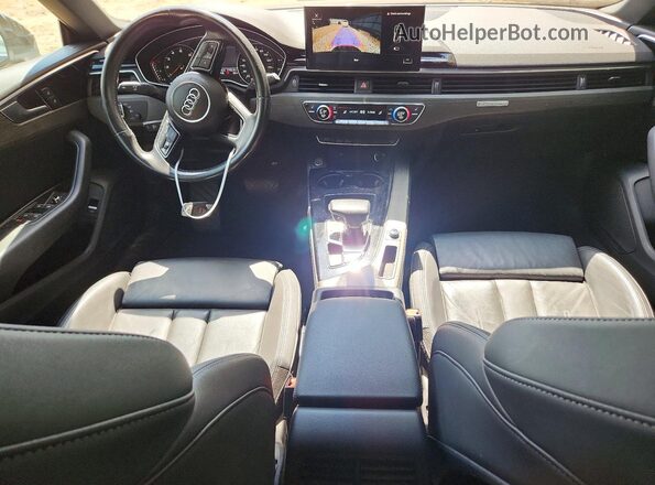 WAUDACF55MA044723 2021 AUDI A5 Black Widok deski rozdzielczej