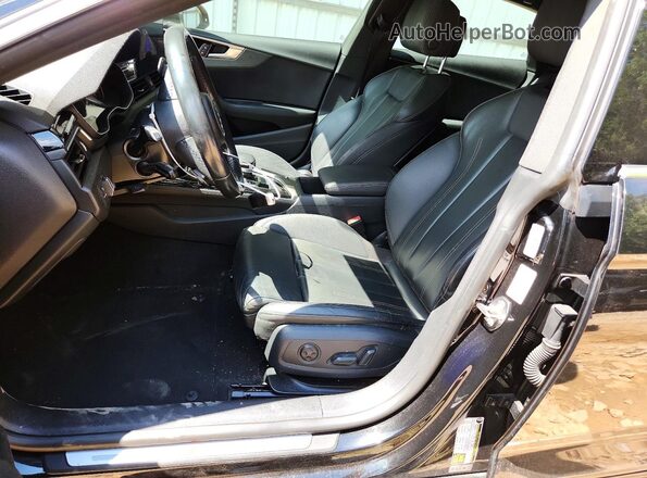 WAUDACF55MA044723 2021 AUDI A5 Black Widok wnętrza z przodu