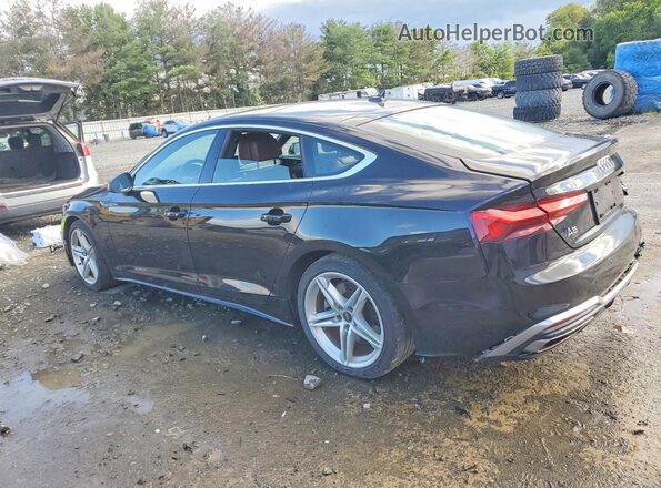 WAUDACF56MA045895 2021 AUDI A5 Black Задня ліва чверть