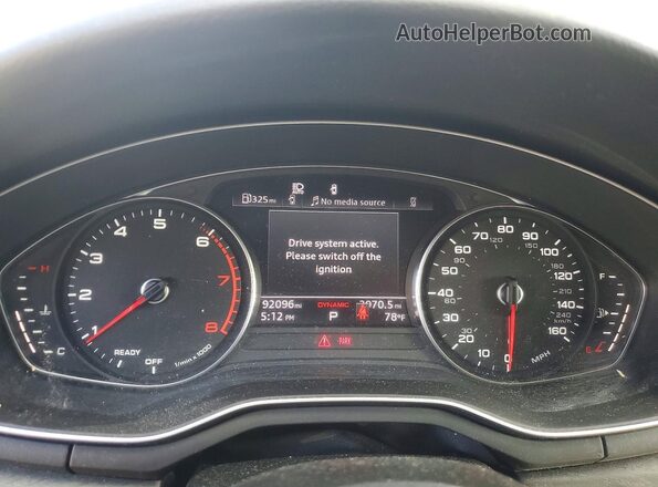 WAUDACF56MA045895 2021 AUDI A5 Black Вид щитка приладів