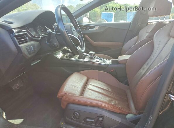 WAUDACF56MA045895 2021 AUDI A5 Black Вид салону спереду
