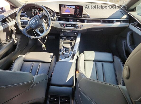 WAUDACF56SA005667 2025 AUDI A5 White Առջևի վահանակի տեսք