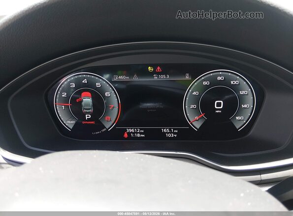WAUDACF56SA009122 2025 AUDI OTHER Gray Widok tylnych siedzeń