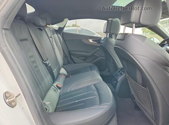 WAUDACF58MA044845 2021 AUDI A5 White Հետևի նստատեղերի տեսք