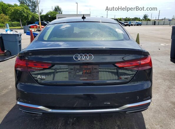 WAUDACF59MA056857 2021 AUDI A5 Black Widok wnętrza z tyłu