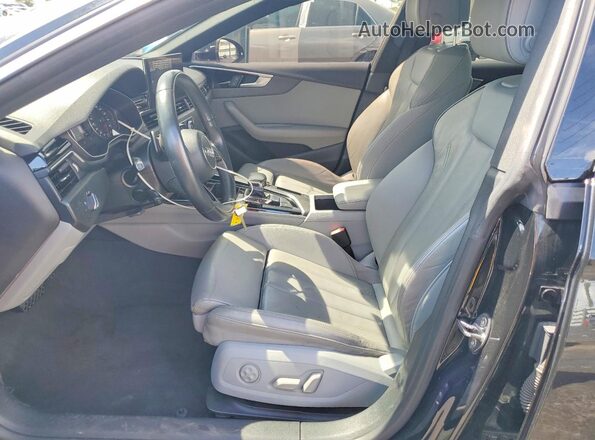 WAUDACF59MA056857 2021 AUDI A5 Black Widok naklejki z numerem VIN