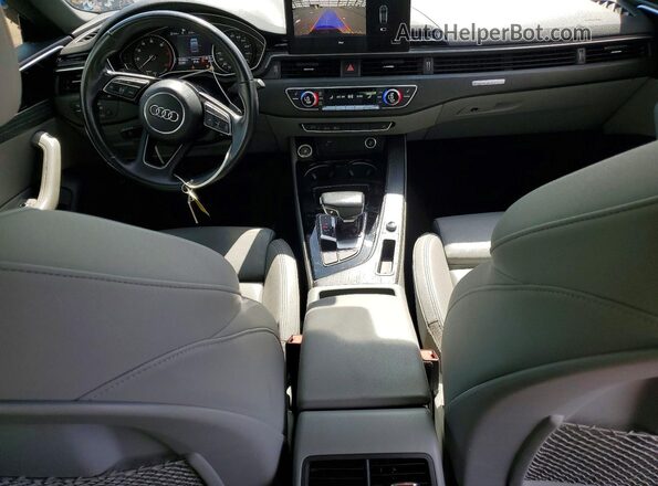 WAUDACF59MA056857 2021 AUDI A5 Black Widok wnętrza 360 stopni