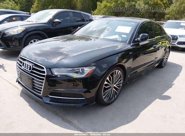 WAUDFAFC1GN169607 2016 AUDI A6 Black Przód lewy