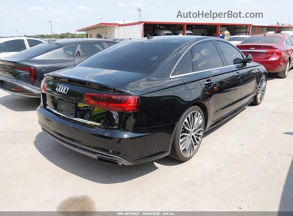 WAUDFAFC1GN169607 2016 AUDI A6 Black Tył prawy