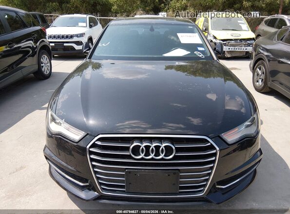 WAUDFAFC1GN169607 2016 AUDI A6 Black Widok z przodu