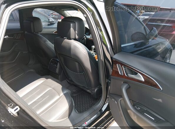 WAUDFAFC1GN169607 2016 AUDI A6 Black Widok naklejki z numerem VIN