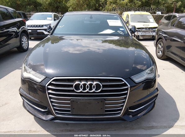WAUDFAFC1GN169607 2016 AUDI A6 Black Widok zestawu wskaźników