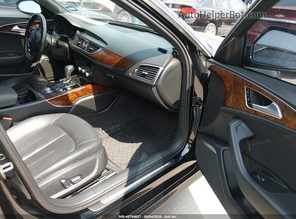WAUDFAFC1GN169607 2016 AUDI A6 Black Widok wnętrza z przodu