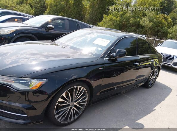 WAUDFAFC1GN169607 2016 AUDI A6 Black Widok wnętrza 360 stopni