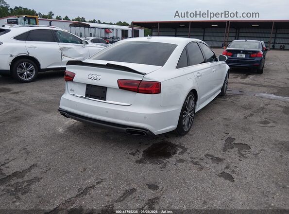 WAUDFAFC5GN169688 2016 AUDI A6 White Trasero derecho