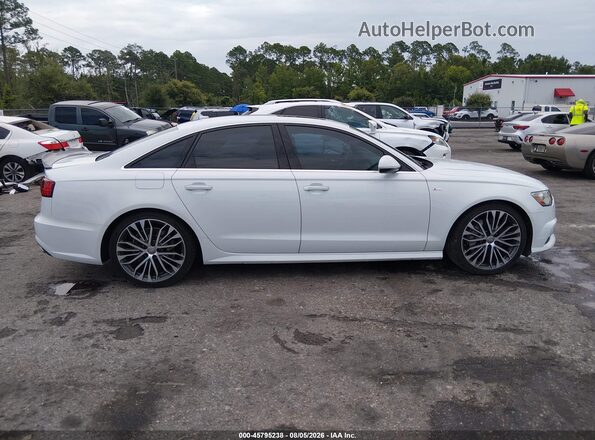 WAUDFAFC5GN169688 2016 AUDI A6 White Vista interior trasera