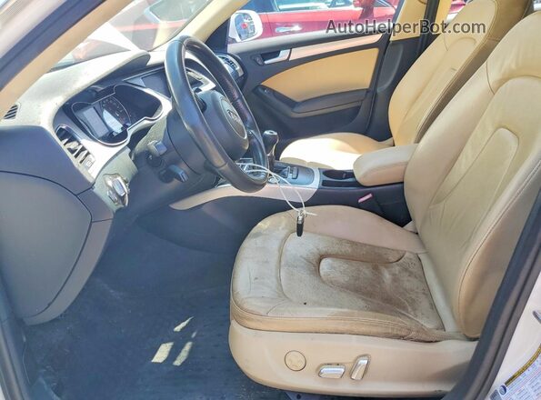 WAUDFAFL9GN009507 2016 AUDI A4 Белый Вид салона спереди