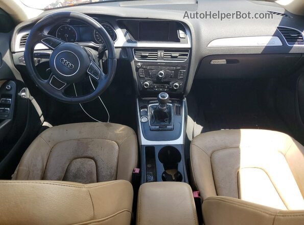 WAUDFAFL9GN009507 2016 AUDI A4 Белый Вид панели приборов