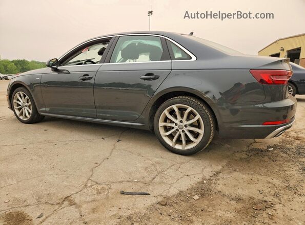 WAUDNAF40KA055917 2019 AUDI A4 Серый Задняя левая четверть