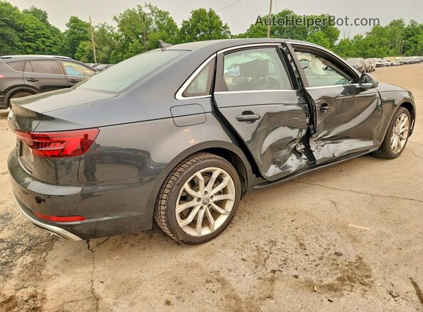 WAUDNAF40KA055917 2019 AUDI A4 Серый Задняя правая четверть