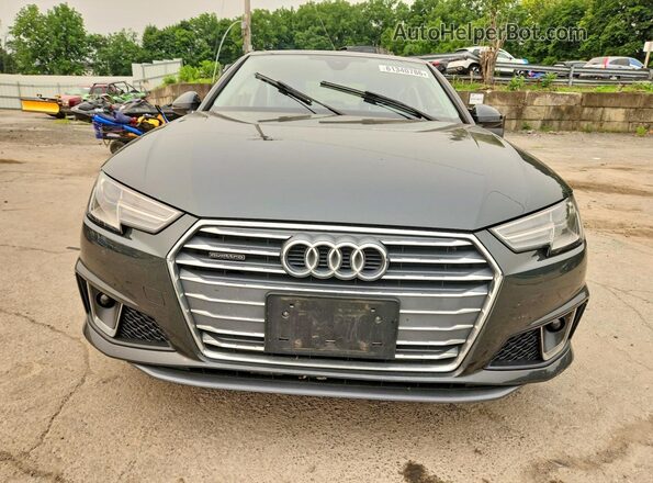 WAUDNAF40KA055917 2019 AUDI A4 Серый Вид спереди