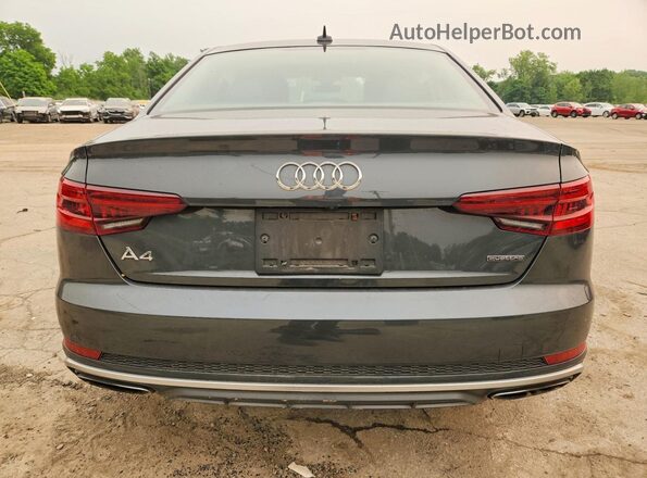 WAUDNAF40KA055917 2019 AUDI A4 Серый Вид сзади