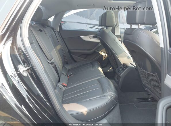 WAUDNAF41HN039100 2017 AUDI A4 Black VIN კოდის სტიკერის ხედი