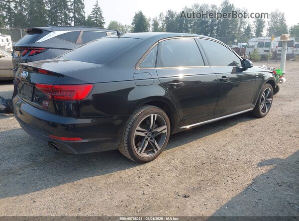 WAUDNAF41HN039100 2017 AUDI A4 Black უკანა მარჯვენა