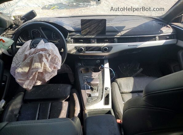 WAUDNAF41KA106292 2019 AUDI A4 Blue Widok deski rozdzielczej