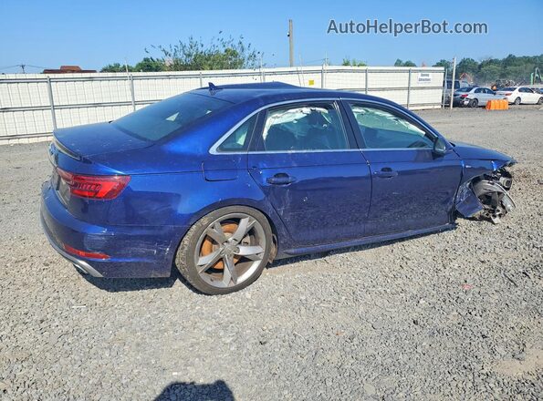 WAUDNAF41KA106292 2019 AUDI A4 Blue Tył prawy