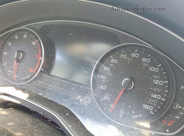 WAUDNAF41KA106292 2019 AUDI A4 Blue Widok zestawu wskaźników