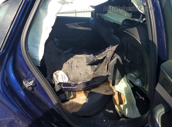 WAUDNAF41KA106292 2019 AUDI A4 Blue Widok tylnych siedzeń