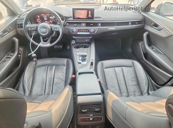 WAUDNAF42HN051983 2017 AUDI A4 Gray წინა პანელის ხედი