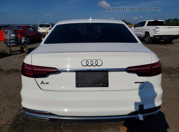 WAUDNAF42LA047058 2020 AUDI A4 White Հետևի տեսք