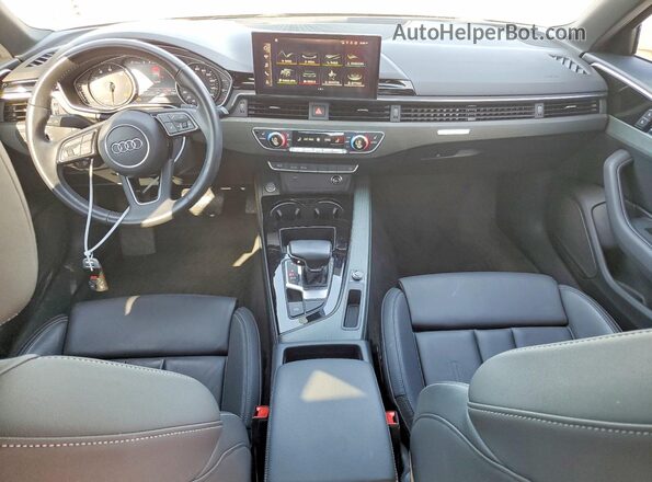WAUDNAF42LA047058 2020 AUDI A4 White Առջևի վահանակի տեսք