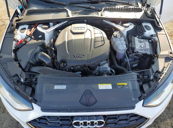 WAUDNAF42LA047058 2020 AUDI A4 White Սալոնի հետևի տեսք