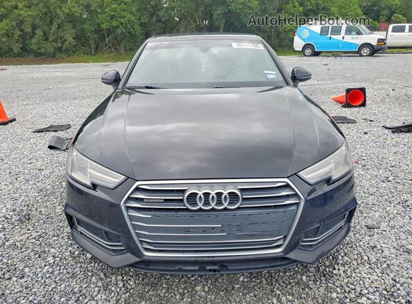 WAUDNAF43JA019282 2018 AUDI A4 Black Դիմացի տեսք