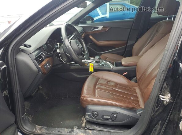 WAUDNAF43JA019282 2018 AUDI A4 Black Սալոնի դիմացի տեսք