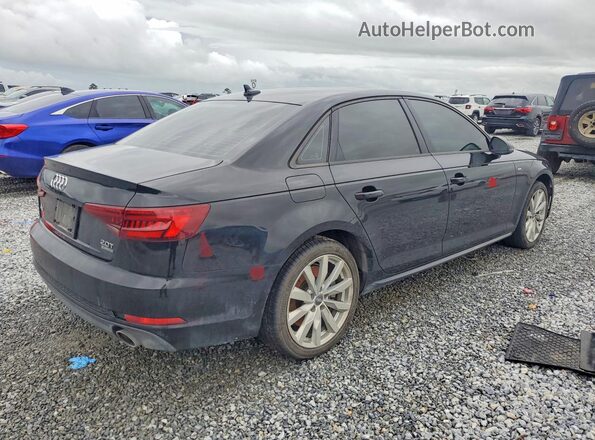 WAUDNAF43JA019282 2018 AUDI A4 Black Հետևի աջ