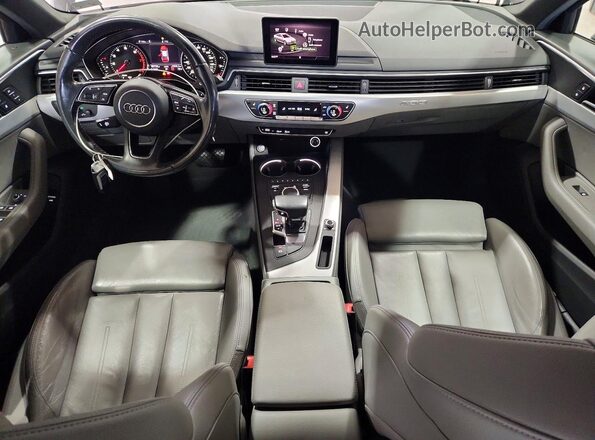 WAUDNAF43KA115463 2019 AUDI A4 Black Vista del salpicadero