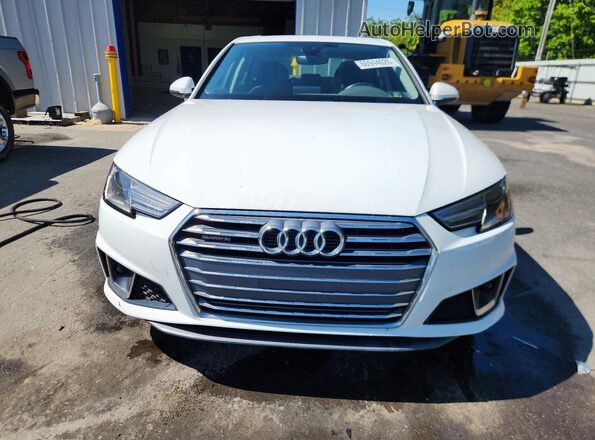 WAUDNAF45KA016238 2019 AUDI A4 Белый Вид спереди